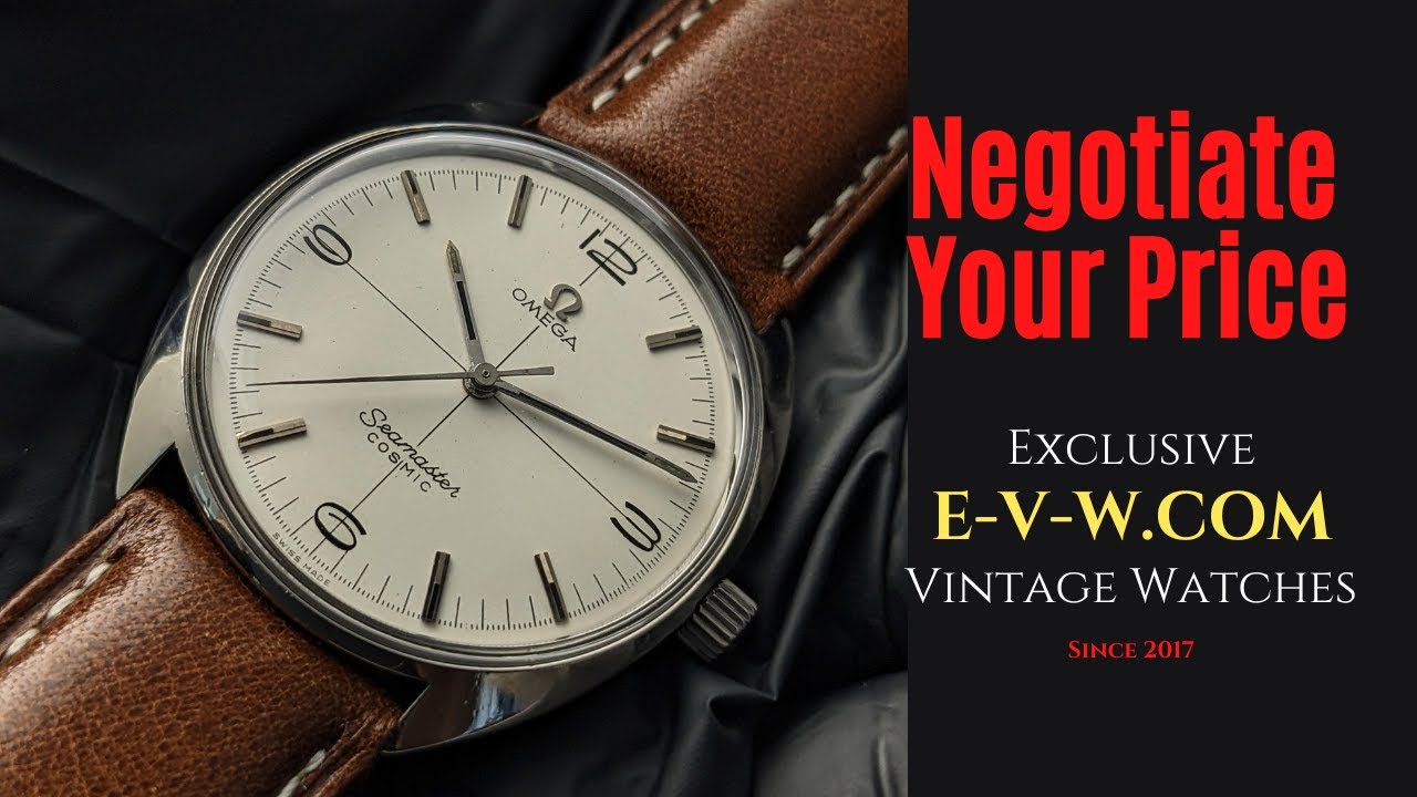 56 Years Old Vintage Omega Seamaster Cosmic / Ref. 135017 / Cal. 601 / Vintage 1969