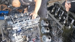 Rebuilding mitsubishi triton 4D56U engine