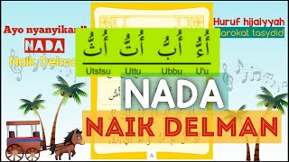HURUF HIJAIYYAH TASYDID NADA LAGU NAIK DELMAN