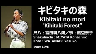 キビタキの森（尺八・箏）／宮田耕八朗・渡辺泰子　1989LIVE