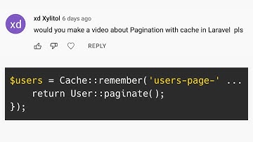 Laravel: How to Use Cache With Pagination?