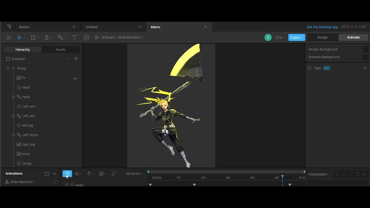 Character Animation in @Rive_app !! - YouTube