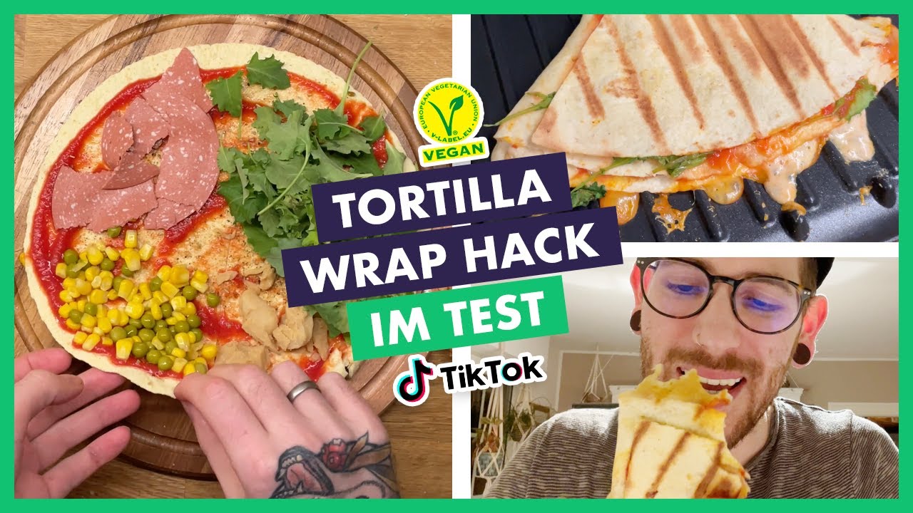 Ich TESTE den Tortilla Wrap Hack von TikTok