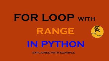What is For Loop in Python| Range function in Python| Data on Repeat| With Examples