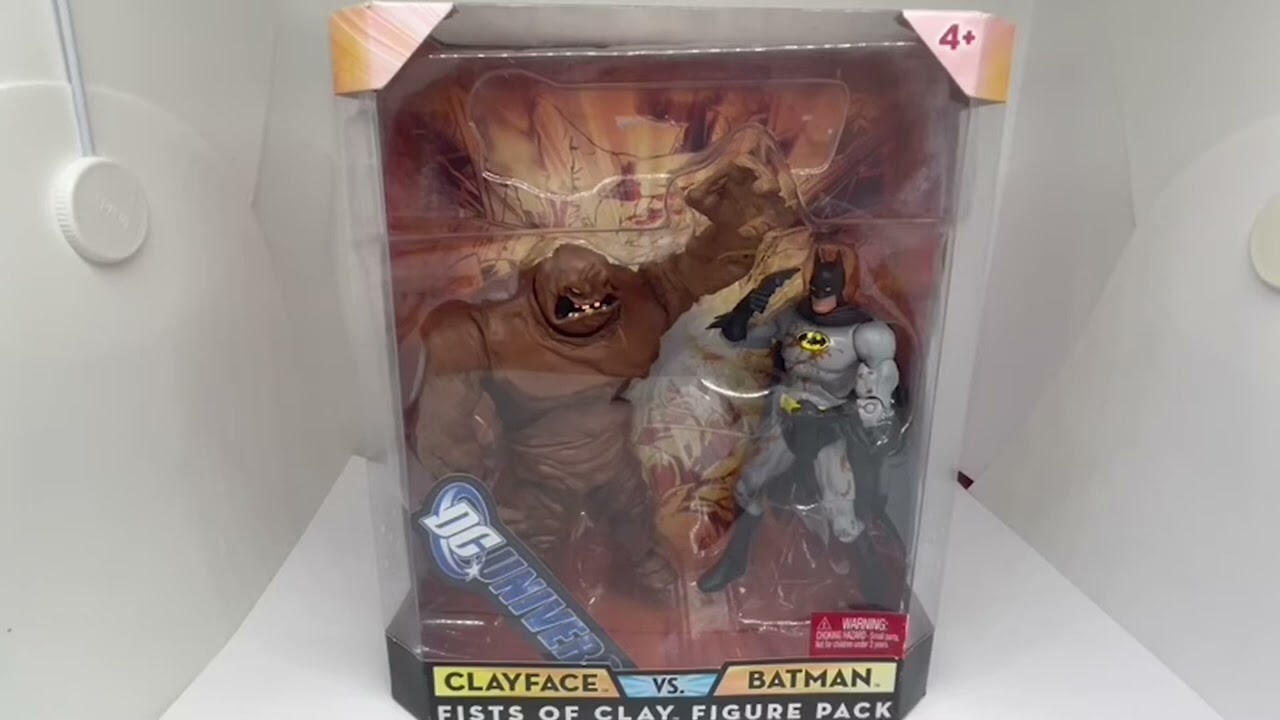 Vintage 2008 DC Universe - The Fists Of Clay Figure Pack