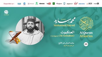 Mohamed Sayed - Surat Al Ankabut - سورة العنكبوت | تلاوة بصوت القارئ محمد سايد | برواية ورش عن نافع