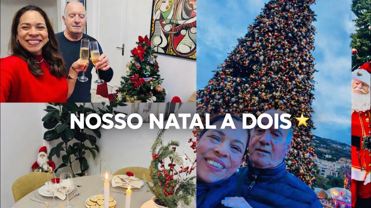 Nosso Natal a Dois 🎄 | Celebração, Presentes com Significado e o Encanto do Natal em Mônaco