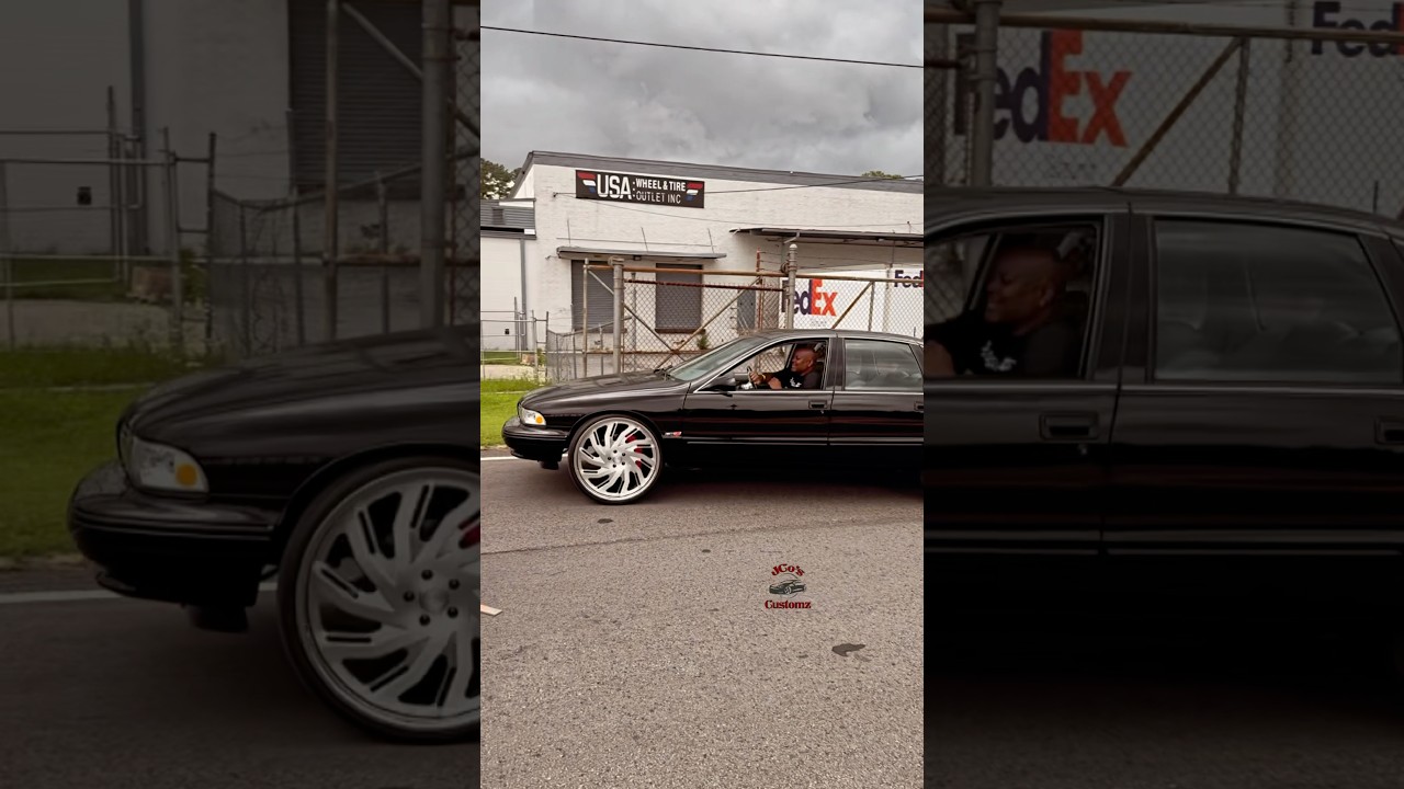 LS Swapped 95 Impala SS tuckin 26’s 🔥
