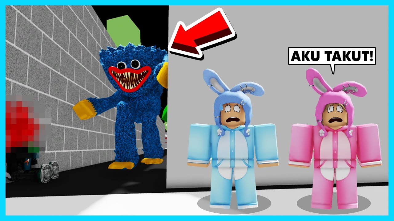 MIPAN & ZUZUZU Main Petak Umpet Sama HUGGY WUGGY! Untuk Menyelamatkan KOTA! - Roblox Roleplay