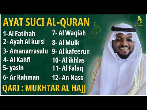 Alquran Dengan Suara Yang Sangat Indah | Alfatiha, Alkahfi,Yasin,Alwaqia, Arrahman,Almulk Almoeathat
