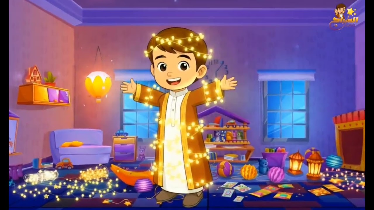 زينة رمضان 🎉 الحلقة الثانية | السراج الصغير (كرتون إسلامي للأطفال)