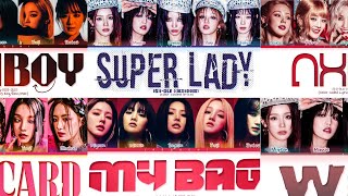 (G)I-DLE songs playlist ✨/ TOMBOY / SUPER LADY / NXDE / QUEENCARD / MY BAG / WIFE   | Berry xuan