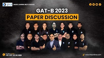 GAT B 2023 | Paper Discussion | Biotechnology | Must Watch 😄
