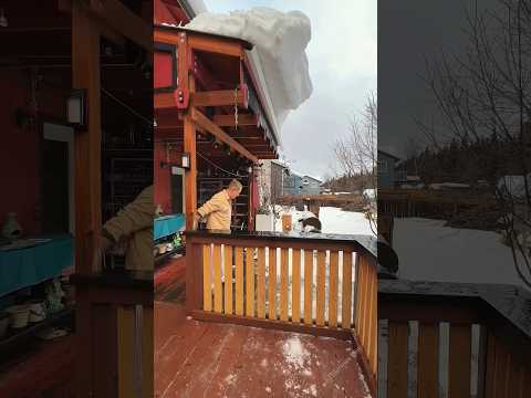 A perfect snow removal operation #satisfyling #asmr #snow #ice #fyp #oddlysatisfying