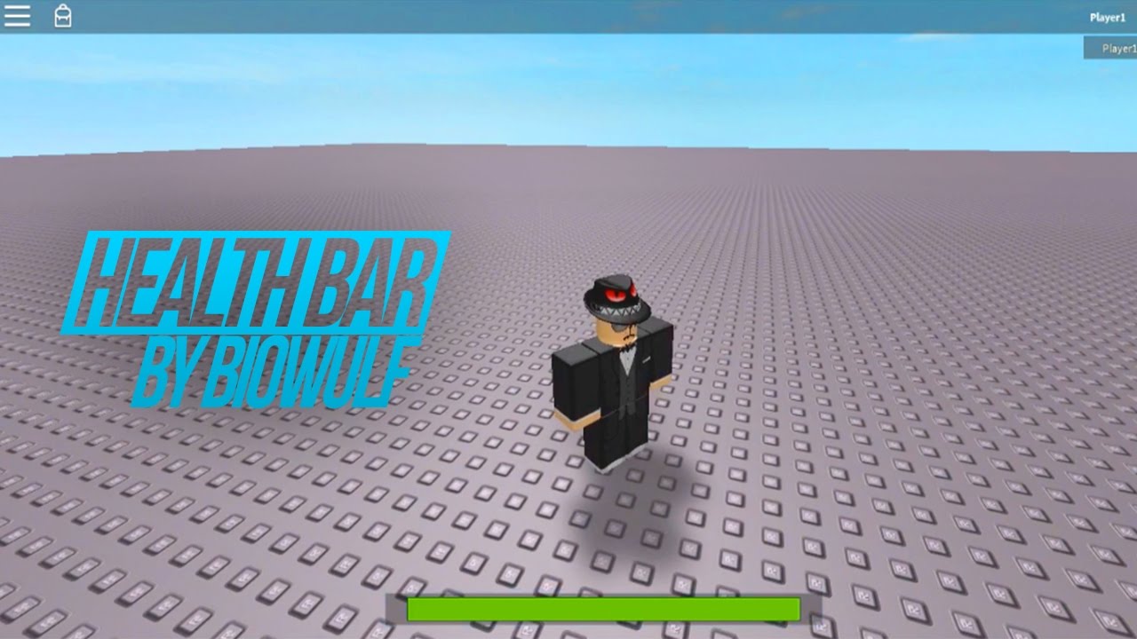 Biowulf S Health Bar Tutorial Youtube - bar roblox