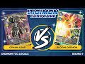 Digimon tcg tournament locals  round 1 ex3 bloomlord vs ophani loop
