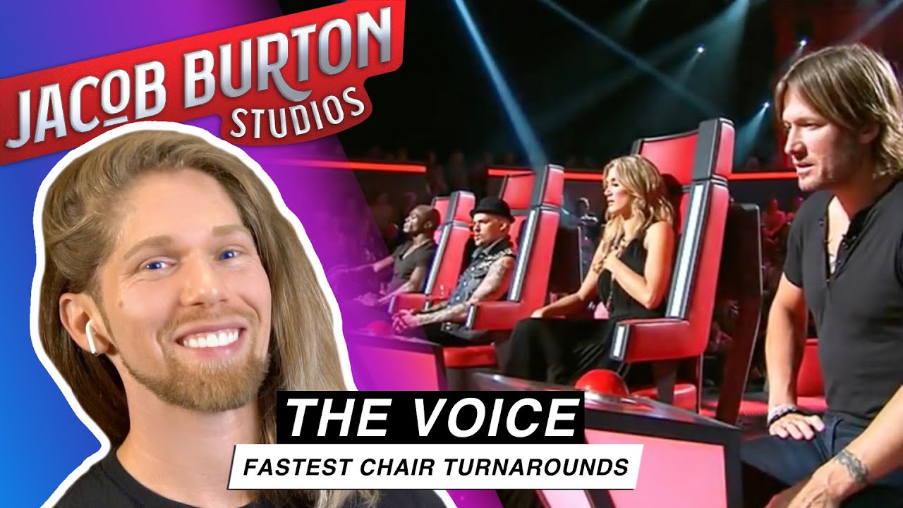 Vocal Coach Reacts to Fastest Chair Turns in The Voice YouTube