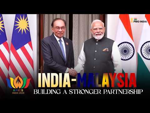 PM Modi holds a meeting with Prime Minister Anwar Ibrahim of Malaysia