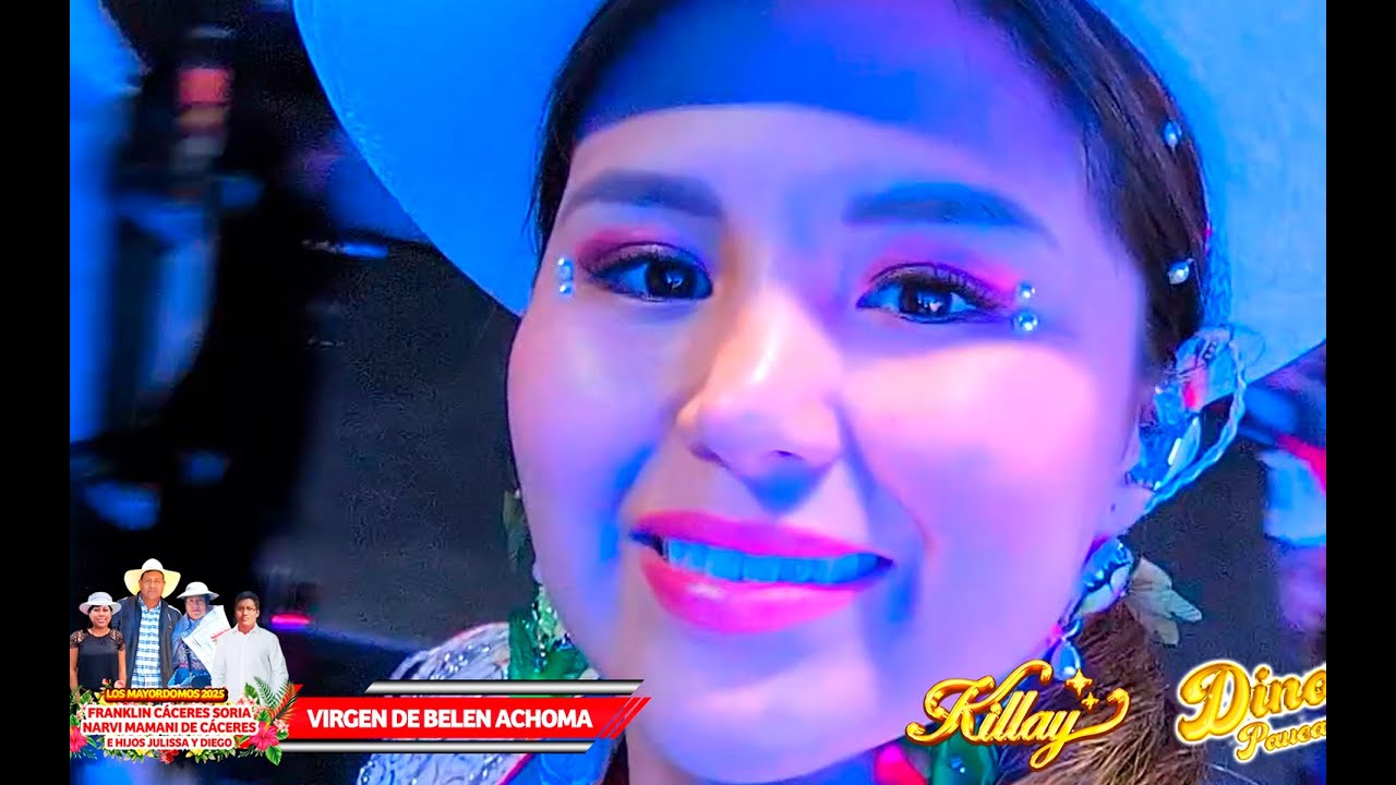 DINA PAUCAR EN ACHOMA, CONCIERTO EN VIVO  2025 (Oficial)