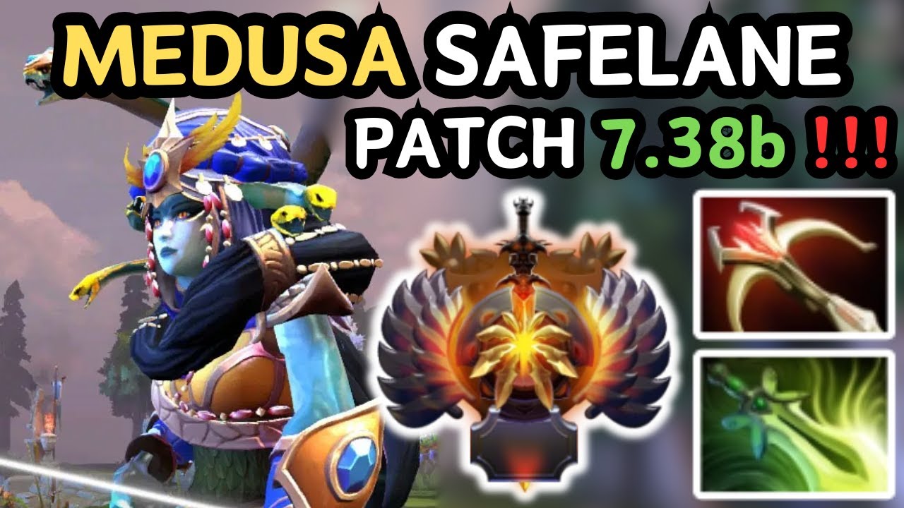 🔥 IMMORTAL MEDUSA Hard Carry Gameplay Patch 7.38b 🔥 Medusa Perspective - Dota 2