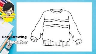 Easy Drawing Sweater