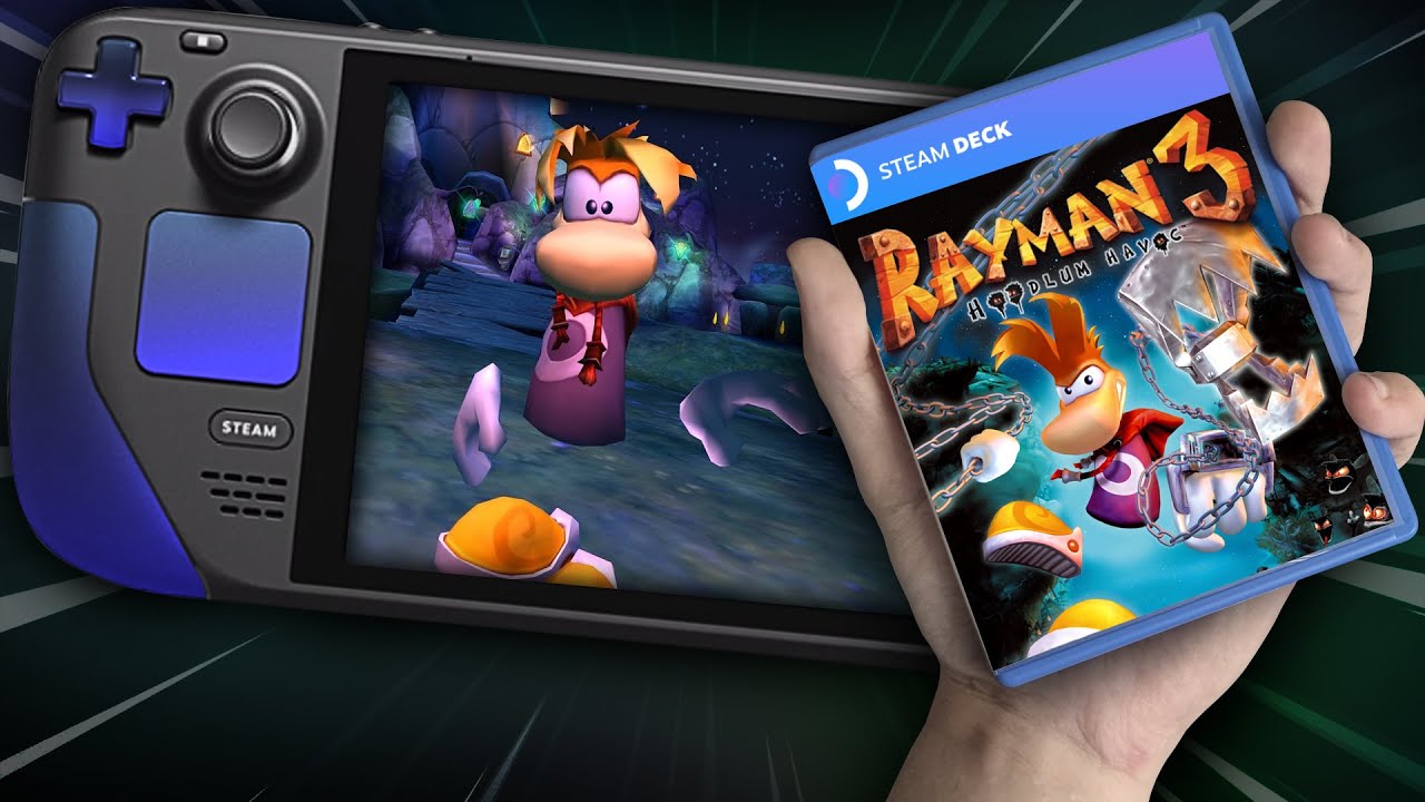 STEAM DECK ft. Rayman 3 Hoodlum Havoc