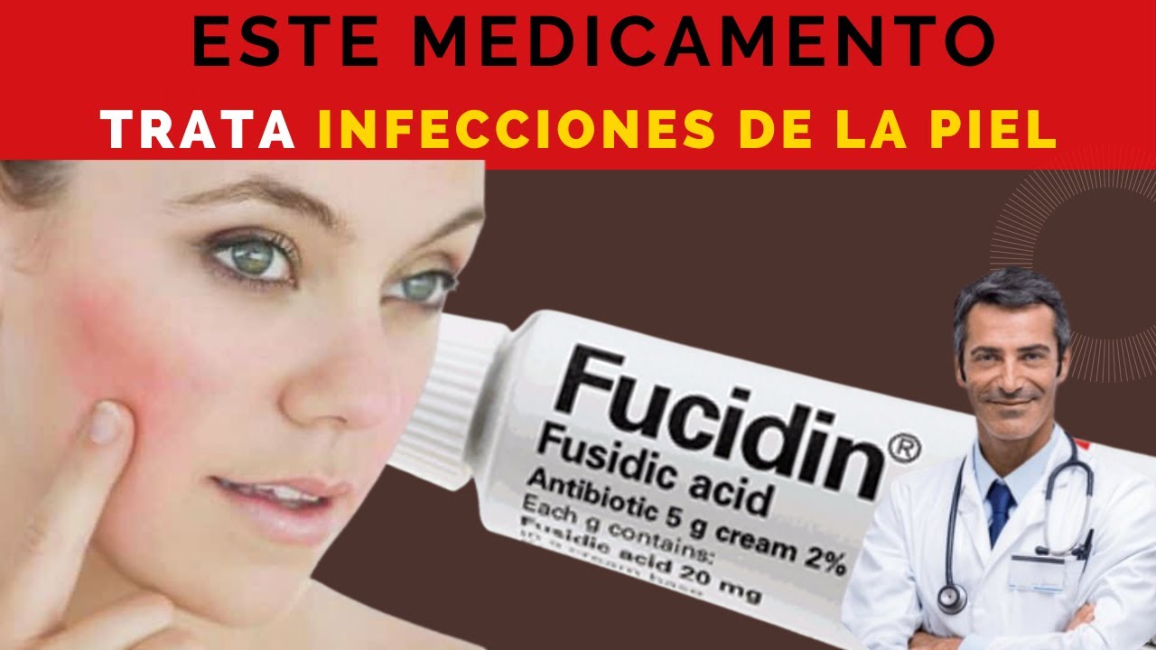 💊 FUCIDIN, CREMA EFECTIVA para TRATAR Impétigo, Foliculitis, Forúnculos ...