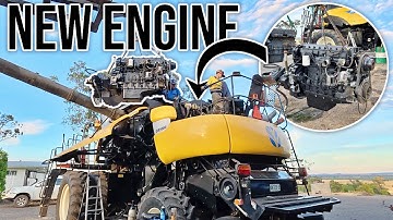 Harvest Disaster! Mid Harvest Engine Swap!  | Harvest 2025 Ep 6 | Vlog 434