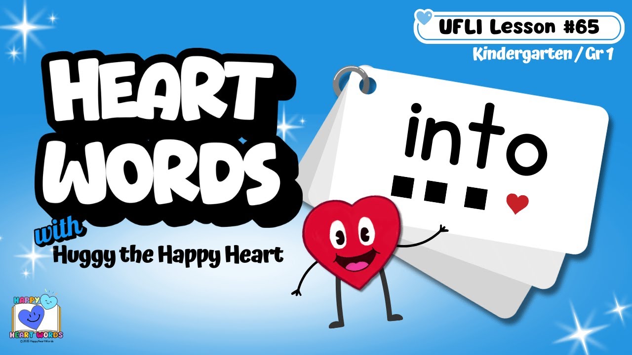 Teaching Sight Word INTO UFLI Lesson 65 Irregular Heart Word INTO Teaching sight word into ufli lesson 65 irregular heart word into