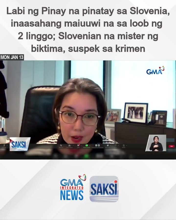 Labi ng Pinay na pinatay sa Slovenia, inaasahang maiuuwi na sa loob ng 2 linggo;... | Saksi