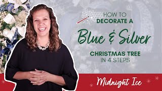 How to Create a Blue and Silver Themed Christmas Tree in 4 Easy Steps!
Follow along with Decorators Warehouse as we create a blue and silver themed Christmas tree that will turn your home into an icy winter wonderland. Our 4 step process to Christmas tree decorating is a great system to layer your decor to get the most impact!
The decor kit for this entire tree can be found here with our Midnight Ice Christmas Tree Bundle: https://decoratorswarehouse.com/tree-bundles/midnight-ice/
This collection was curated by our design team to take all the guesswork out of your Christmas decorating! The benefits of this kit are:
1.) Professional design made simple and accessible for you!
2.) Pre-packaged to make this easy AND fun!
3.) Shipped straight to your door!
4.) Videos to show you how to create your gorgeous blue and silver themed Christmas tree!
0:00 Introduction
0:46 Tree Topper
1:47 Ribbon
5:30 Floral & Sprays
8:28 Ornaments
#blueandsilver #whitechristmas #christmastreedecorating #christmasdecor #christmasdecoratewithme #christmastreetutorial How to Create a Blue and Silver Themed Christmas Tree in 4 Easy Steps!