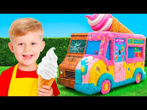 Mission Camion de Glaces ! McDo, café secret et jeux pour enfants