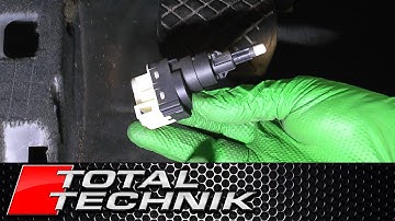 How to Remove Brake Pedal Sensor - Audi A6 S6 RS6 - C5 - 1997-2005 - TOTAL TECHNIK