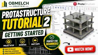 🏗️ ProtaStructure Tutorial 2 | How to Place Columns & Beams