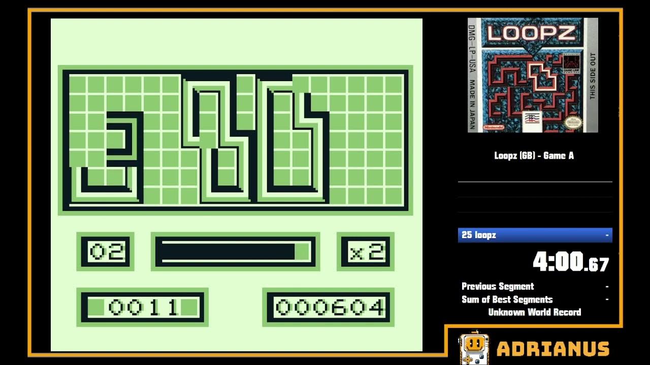 Loopz (GB) Game A 25 loopz in 830 YouTube