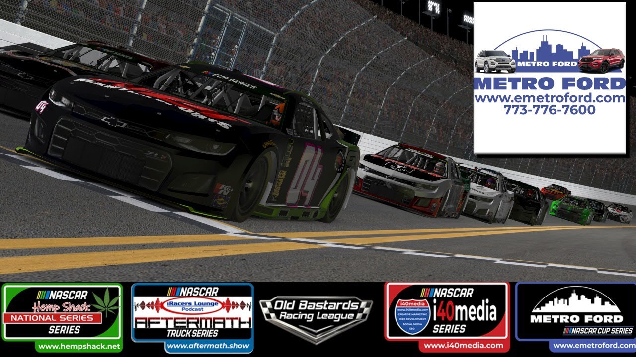 Old Bastards Racing League – Metro Ford Cup Series @ Talladega