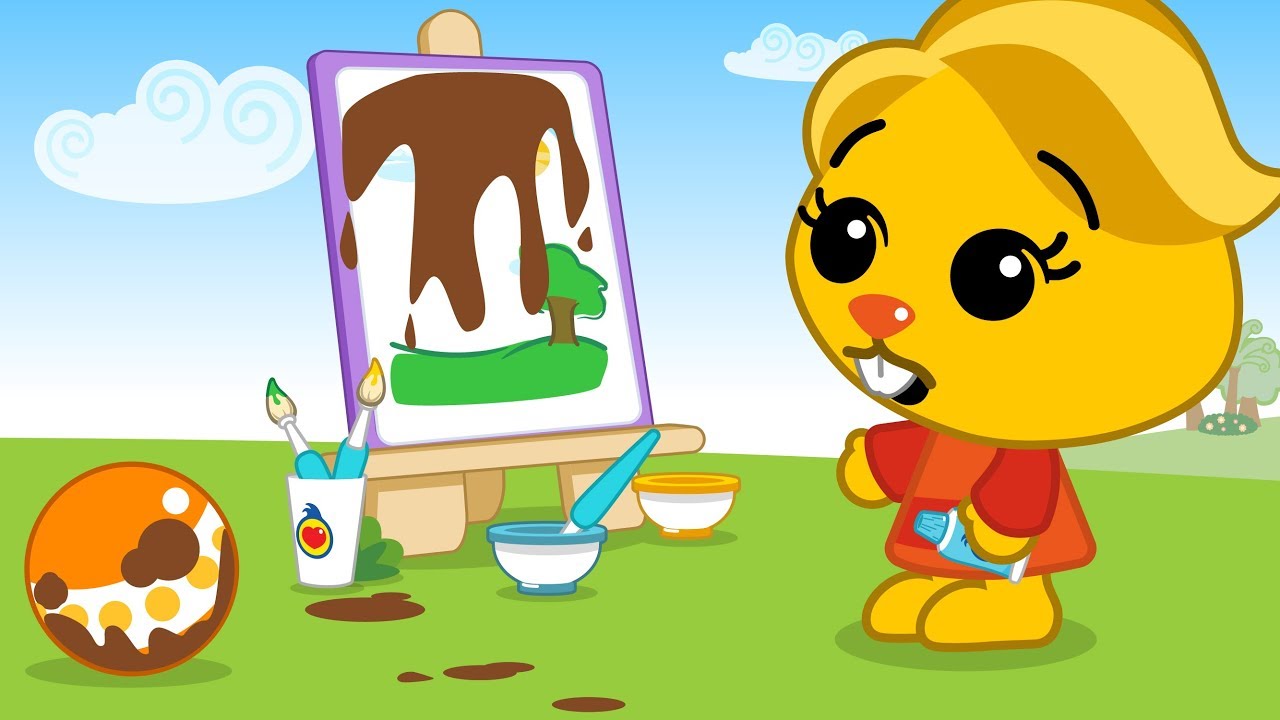 ¿Dónde Está Mi Pintura? - Las Mágicas Historias de Plim Plim (T2E13) 💙 Dibujos Animados | Plim Plim