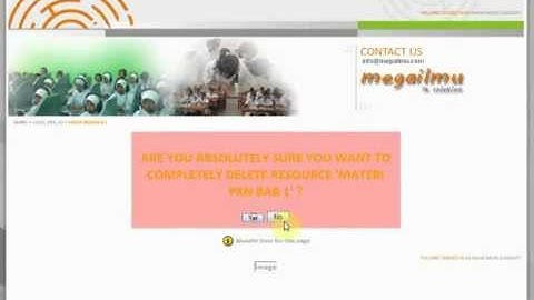 Tutorial Penggunaan Moodle (E-Learning - Guru) Part 4