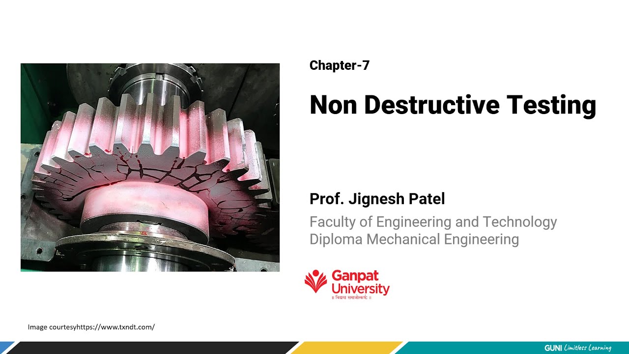 Dpt Radiography L26-27 | Non Destructive Testing| DPT | Radiography Test | Magnetic ...
