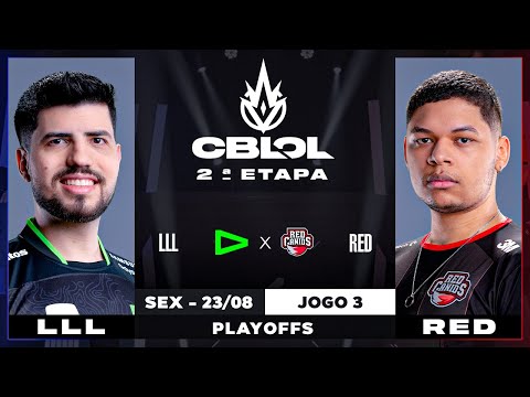 LOUD x RED CANIDS | Jogo 3 - MD5 | Lower - Playoffs CBLOL 2024: 2ª Etapa