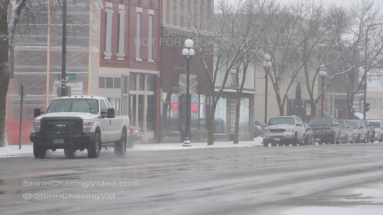 Rice Lake, WI Heavy Snow - 12/4/2014