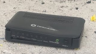 CenturyLink Router Destruction