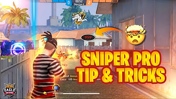 PRO SNIPER TIPS & TRICKS IN TAMIL🤯 | INFINITE SNIPER TRICKS ♾️ | FREEFIRE | EAGLE RED|
