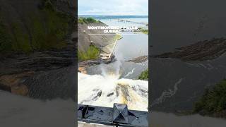 Is this water fall really taller than Niagara Falls? #montmorencyfalls #quebeccity