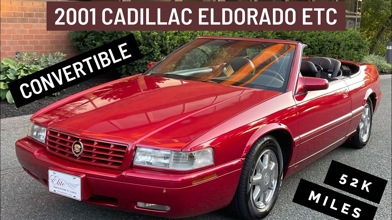 2001 Cadillac Eldorado ETC Hard Boot Convertible For Sale By Elite Motor Cars Of Peabody Sold