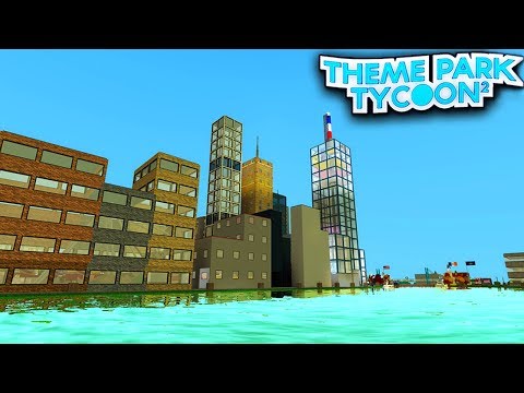 New York City In Theme Park Tycoon 2 Roblox Youtube - ticon city roblox