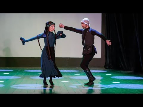 ქორეოგრაფიული ანსამბლი \"ვარძია\" ცეკვა რაჭული ♥️ პროექტი \"ფესვები და ფრთები\" ♥️