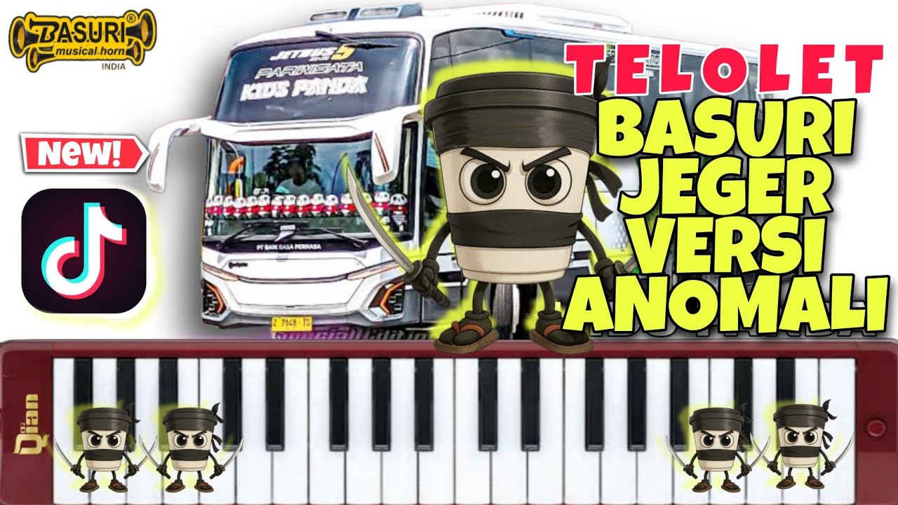 ANOMALI CAPPUCCINO ASSASSINO VERSI TELOLET BASURI NADA JEGER | BUS KIDS PANDA BAIK RASA 