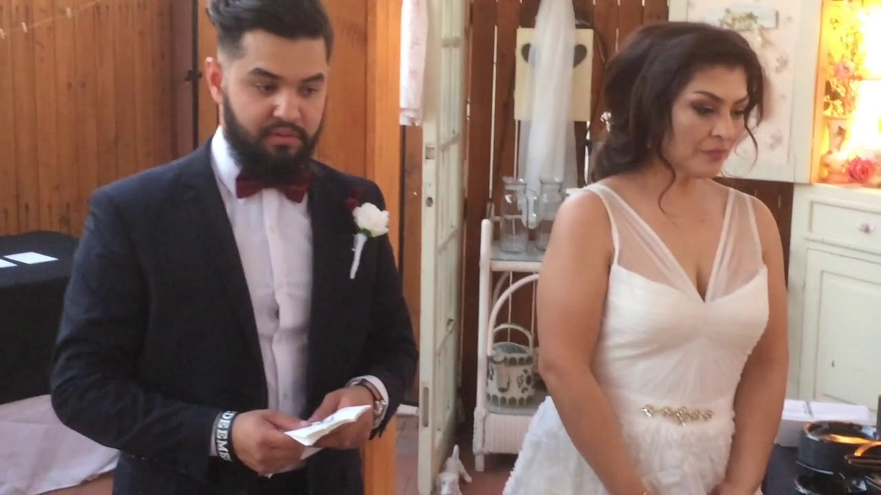 Mr. and Mrs. Andres Ramirez! Hallelujah! - YouTube