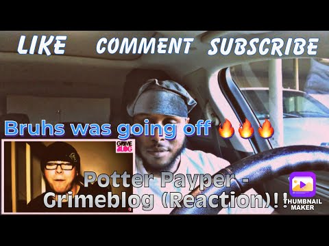American React To UK Rap! Potter Payper - Grimeblog (Reaction) || Bruhs was going off 🔥🔥🔥🔥